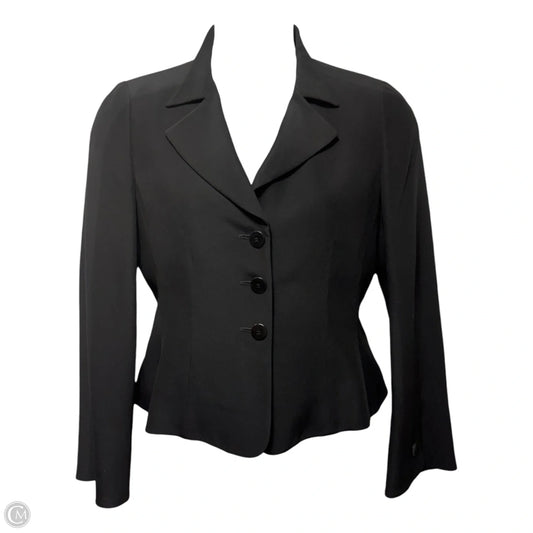 Blazer By Armani Collezoni In Black, Size: 10
