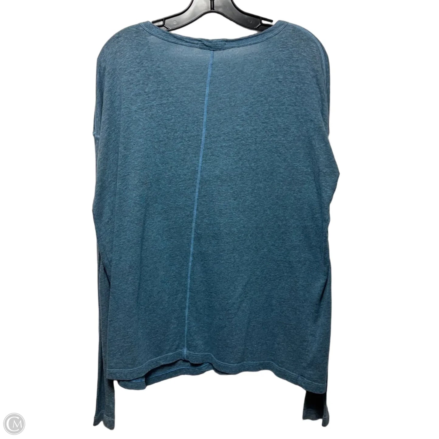 Top Long Sleeve Basic By Sundry In Aqua, Size: Osfm