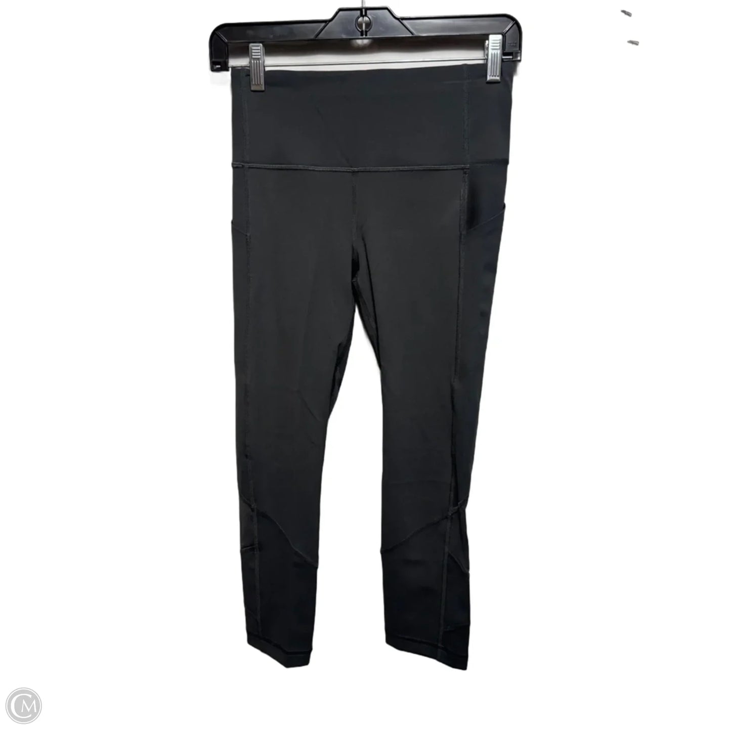 Athletic Leggings Capris By Lululemon In Grey, Size: 4