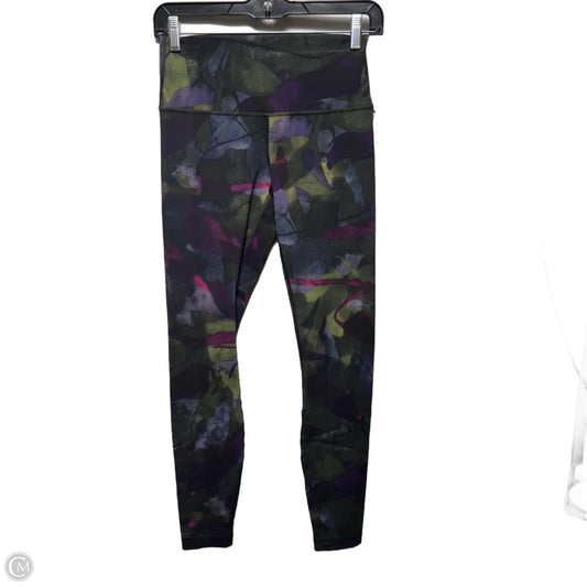 Athletic Leggings By Lululemon In Multi-colored, Size: 6