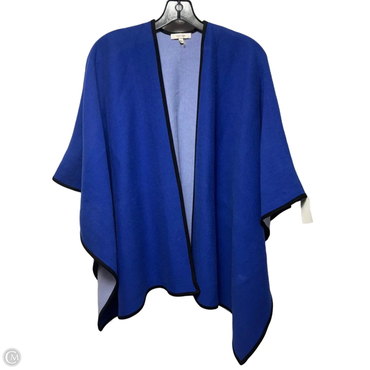 Shawl By Tyler Boe In Blue, Size: S