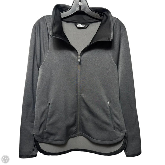 Athletic Jacket By The North Face In Grey, Size: M