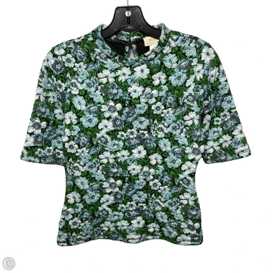 Top Short Sleeve By Maeve In Floral Print, Size: S