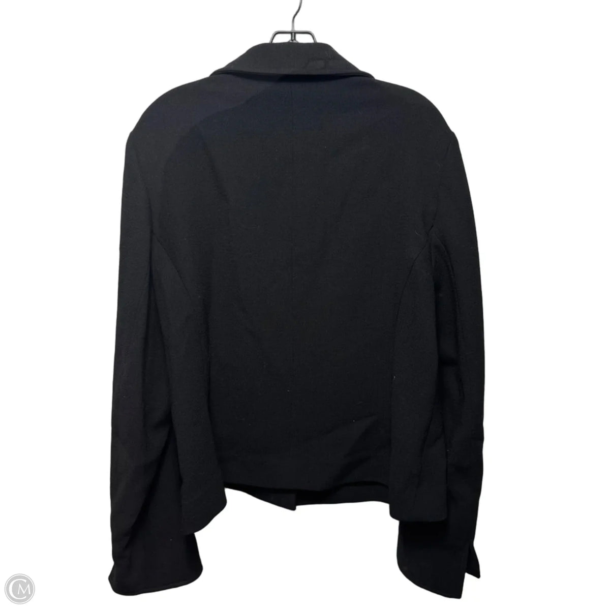 Wool Jacket By Nina Mclemore In Black, Size: 16
