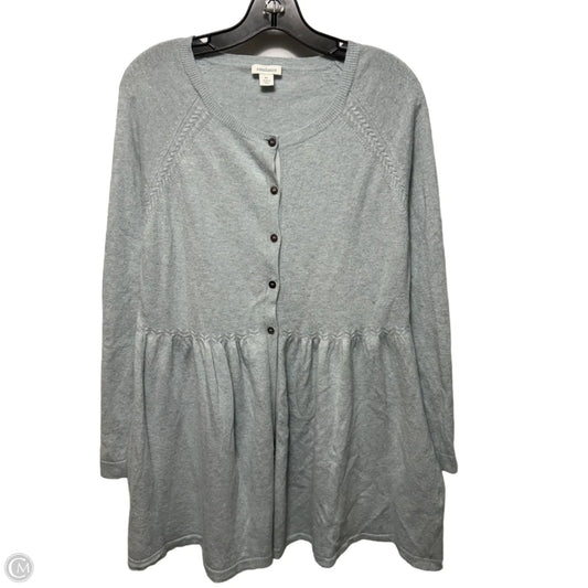 Sweater Cardigan By Sundance In Blue, Size: Xl