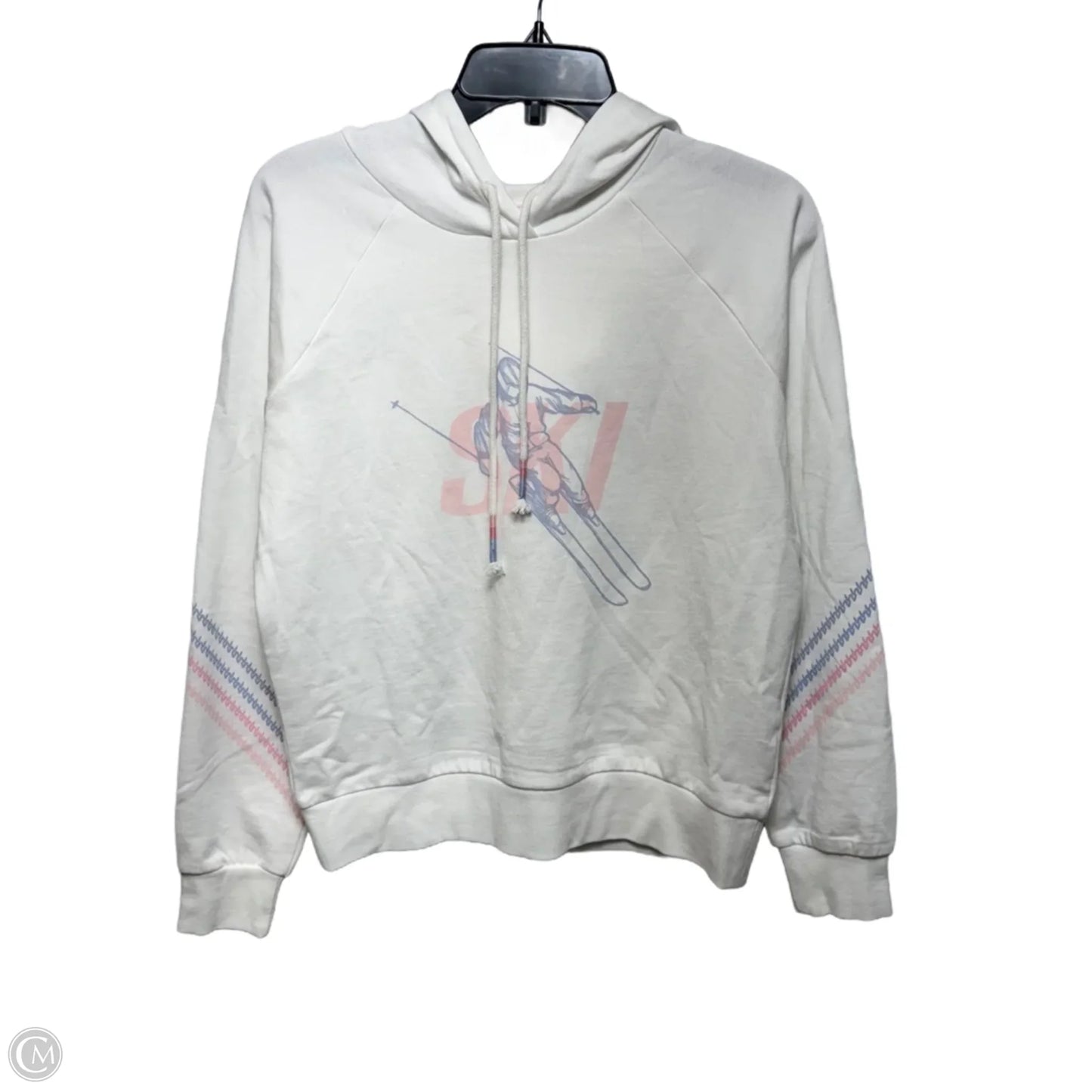 Sweatshirt Hoodie By PJ Salvage In White, Size: S