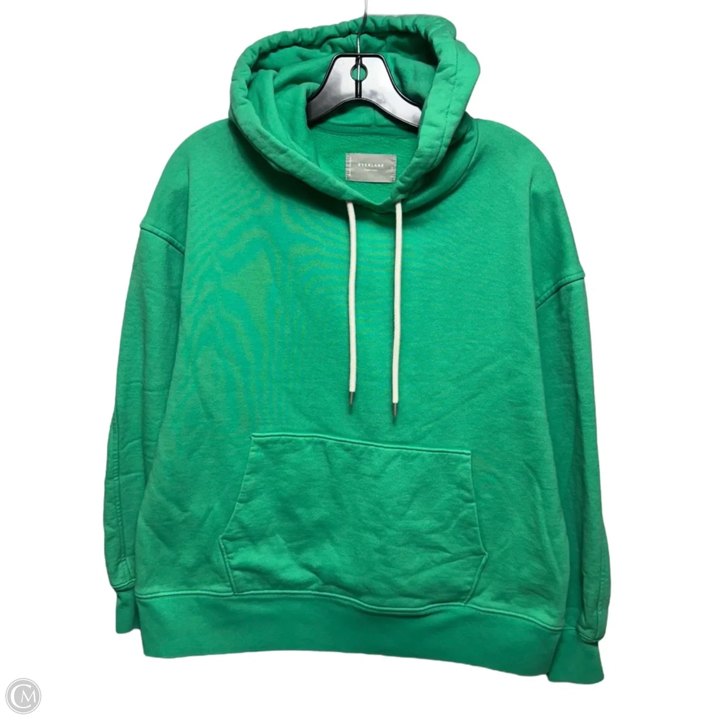 Sweatshirt Hoodie By Everlane In Green, Size: S
