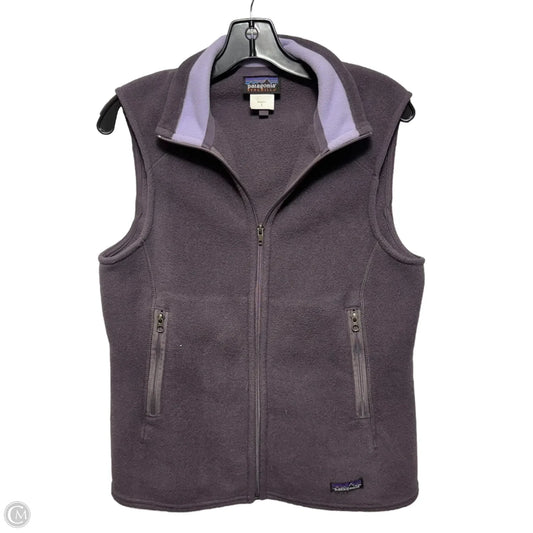 Synchilla Vest Fleece By Patagonia In Purple, Size: L