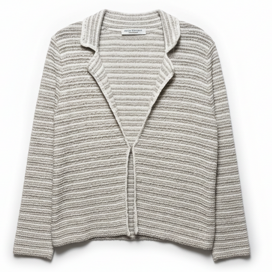 Napoli Knit Sweater Blazer By Amina Rubinacci In Multi-colored, Size: M, It 44