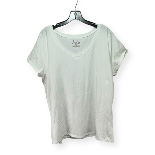 Top Short Sleeve Basic By Aveto  Size: 3x