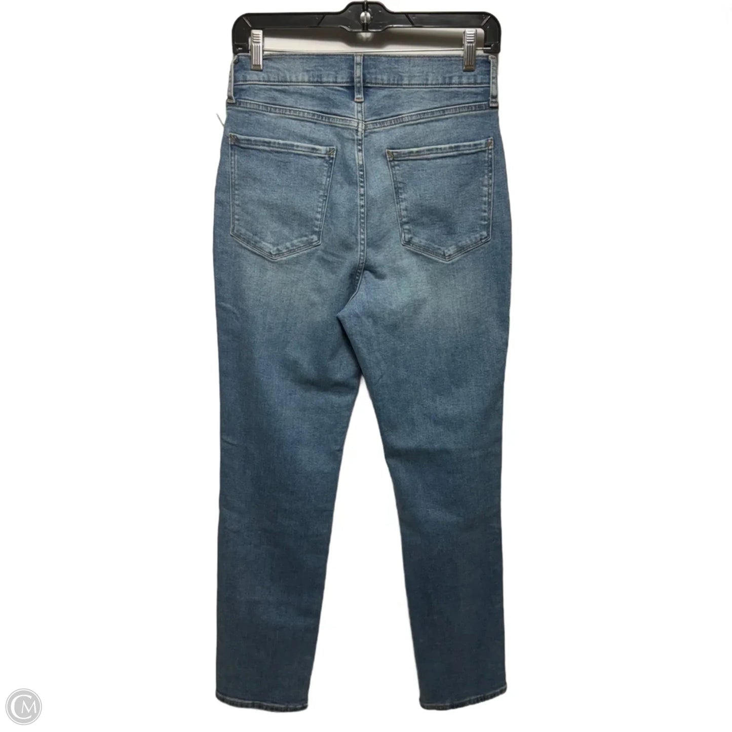 Curvy High Rise Jeans Straight By Ana In Blue Denim, Size: 6