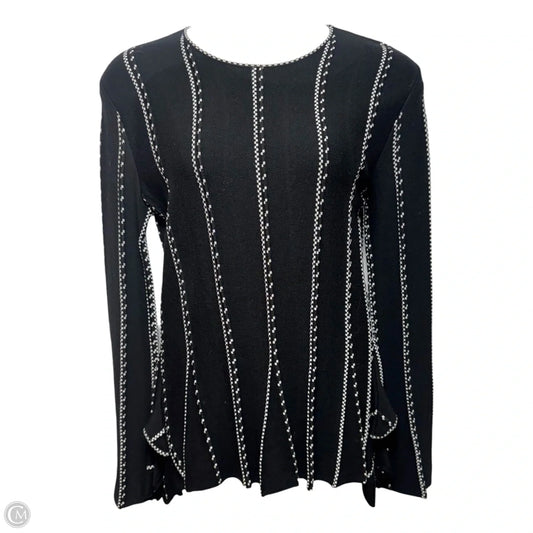 Sweater By Etro In Black & White, Size: M