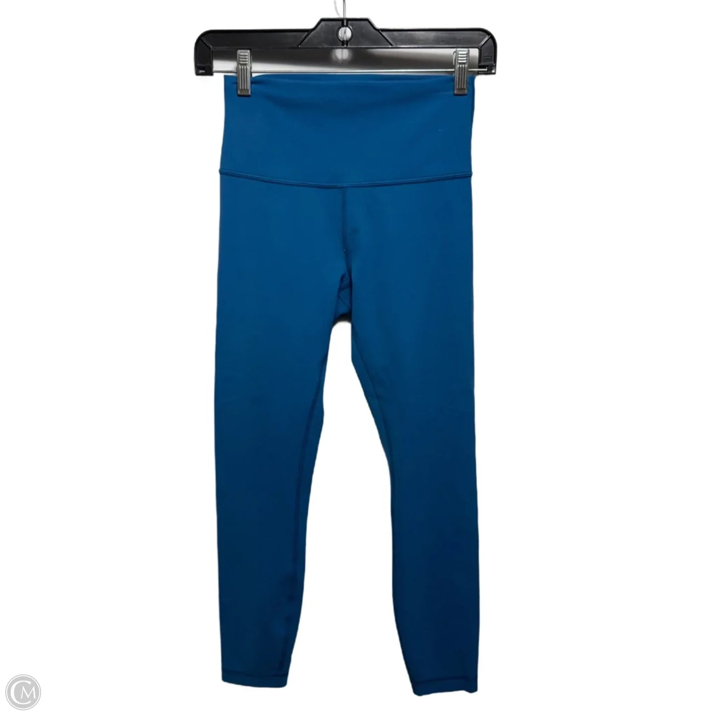 Athletic Leggings By Lululemon In Blue, Size: 6