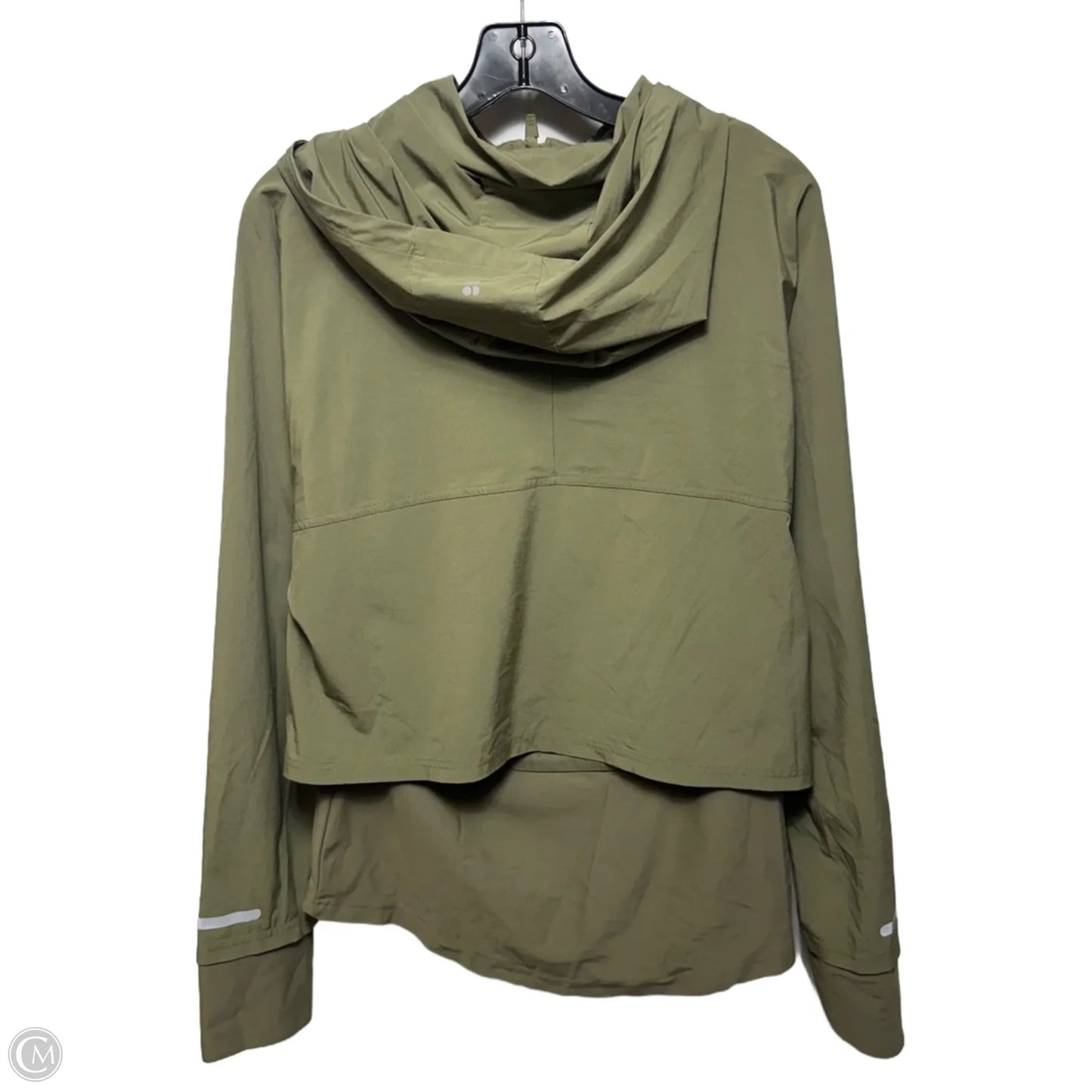 Hooded Athletic Jacket By Sweaty Betty In Green, Size: L