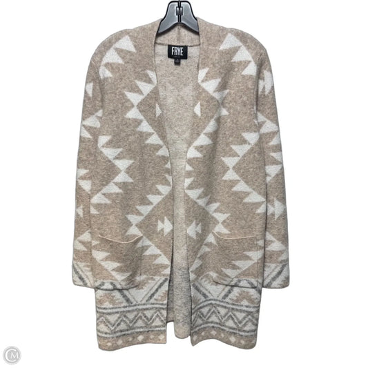 Sweater Cardigan Designer By Frye In Multi-colored, Size: S