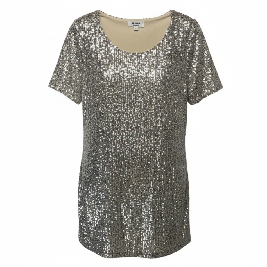 Dress Party Short By Bb Dakota In Silver, Size: L