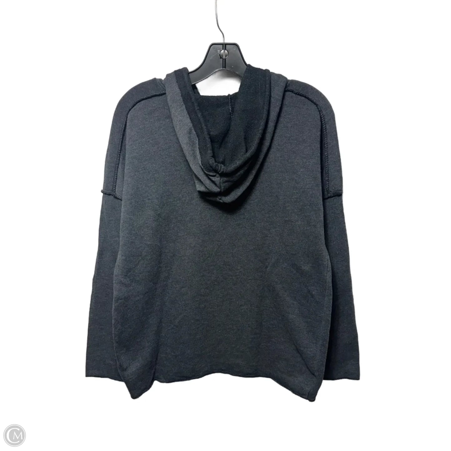 Flamingo Sweatshirt Hoodie By Gigi Moda In Grey, Size: M estimated