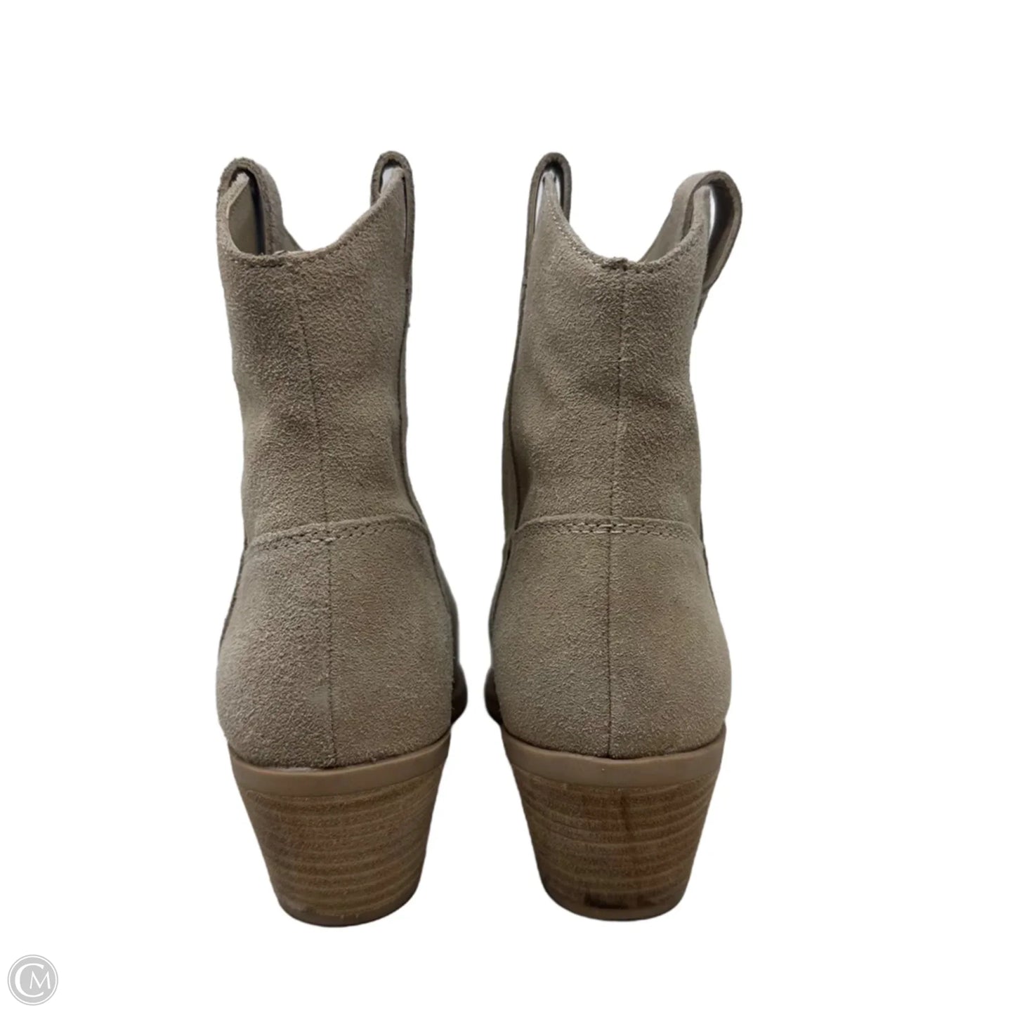 Boots Western By Dolce Vita In Cream, Size: 7.5