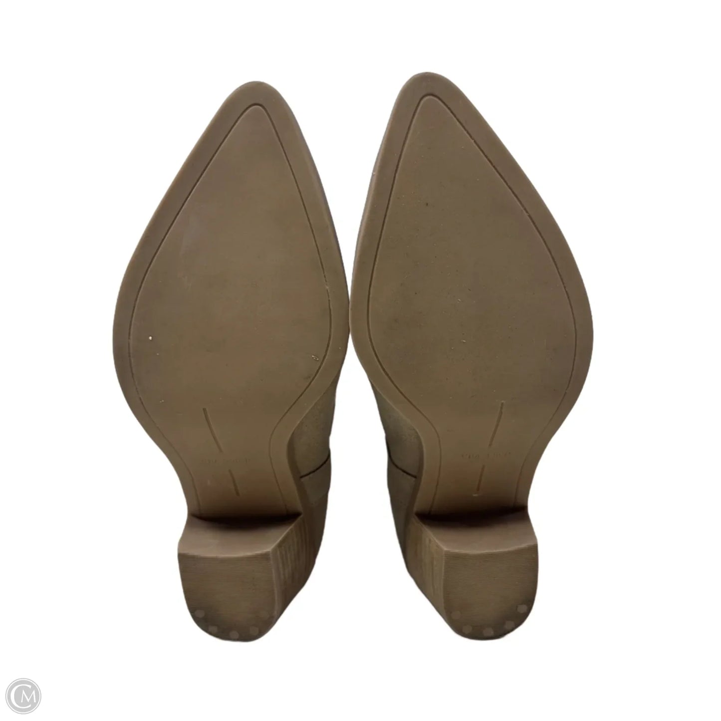 Boots Western By Dolce Vita In Cream, Size: 7.5