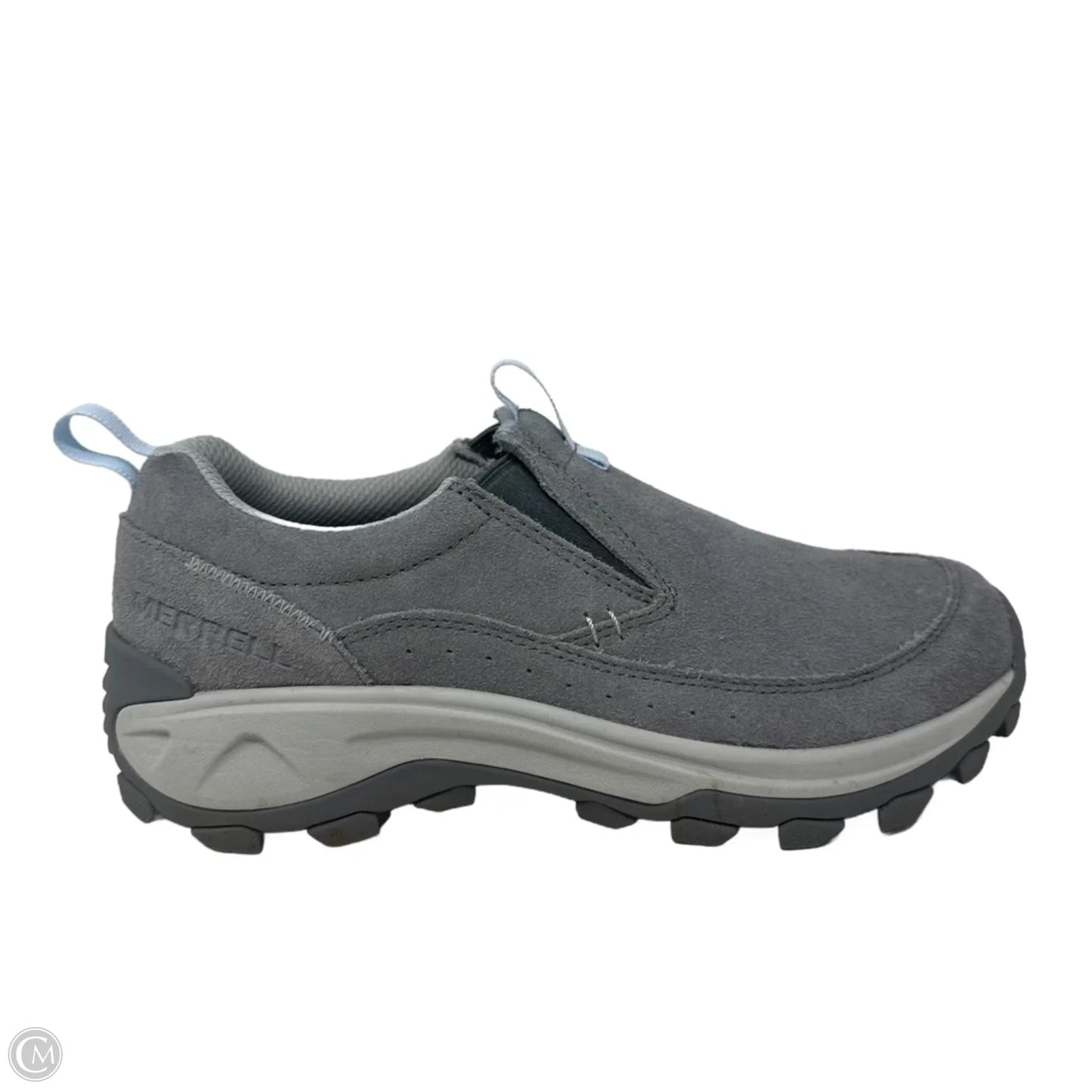 Slip On Shoes Sneakers By Merrell In Grey, Size: 7.5