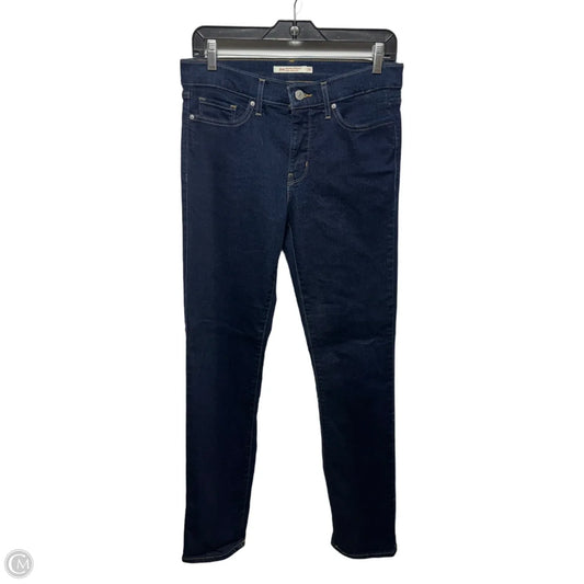 314 Shaping Straight Droit Moulant Jeans By Levis In Blue Denim, Size: 8/29
