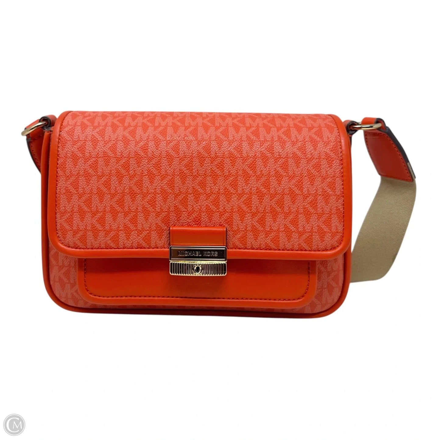 Crossbody Designer By Michael Kors, Size: Medium