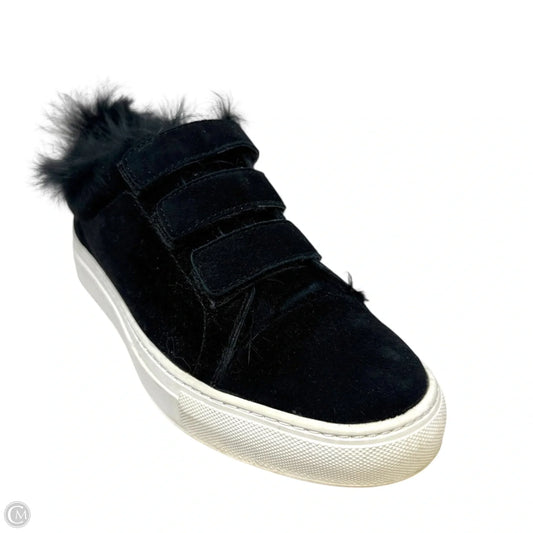 Boe Fur Sneakers By Rachel Zoe In Black, Size: 6.5