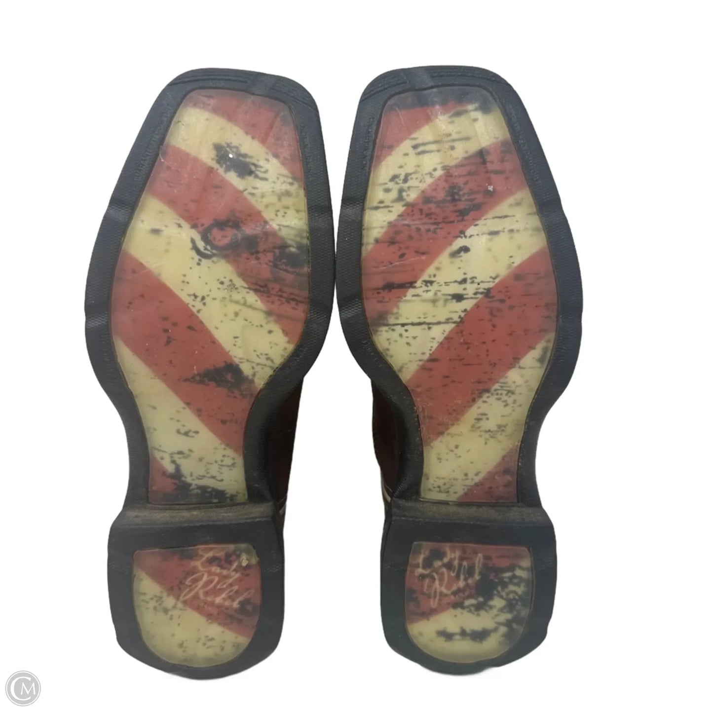 American Flag Boots Western By Durango In Blue & Red & White, Size: 8.5