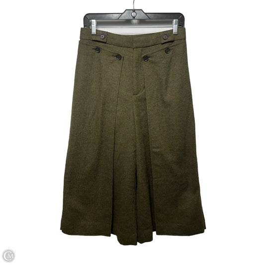 Pants Wide Leg By Banana Republic In Green, Size: 4
