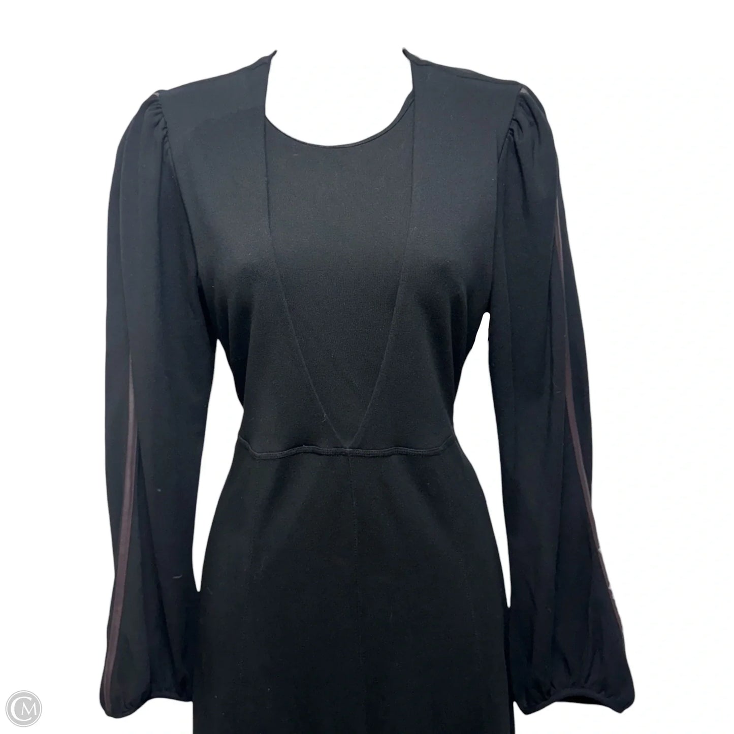 City Allure Knit Maxi Dress By Dorothy Schumacher In Black, Size: 2