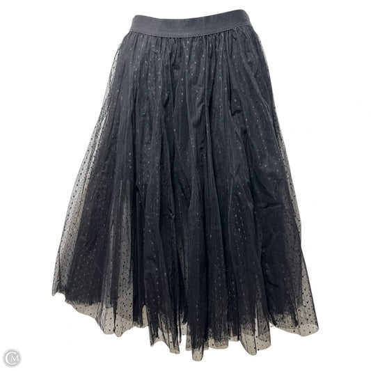 Skirt Midi By Free People In Black Polkadots, Size: S