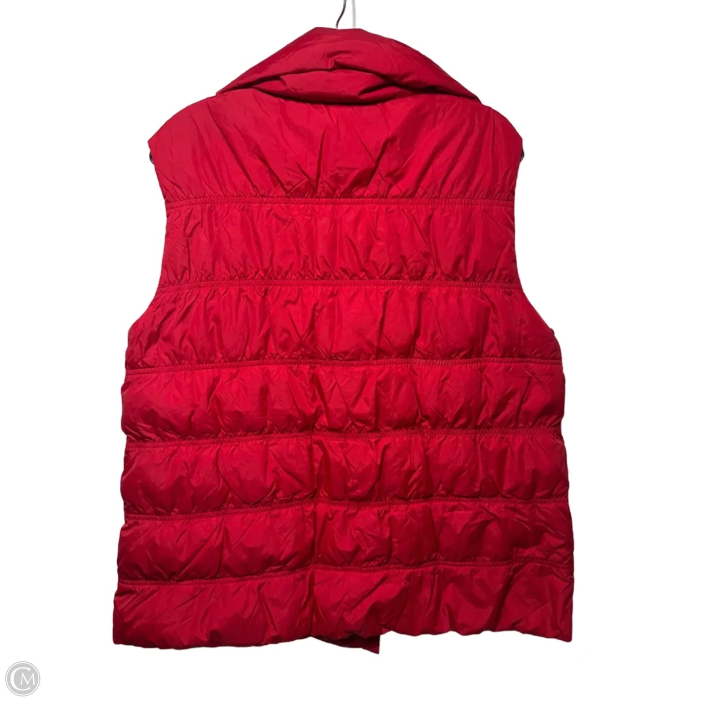Down Vest Puffer & Quilted By Eileen Fisher In Red, Size: estimated XL