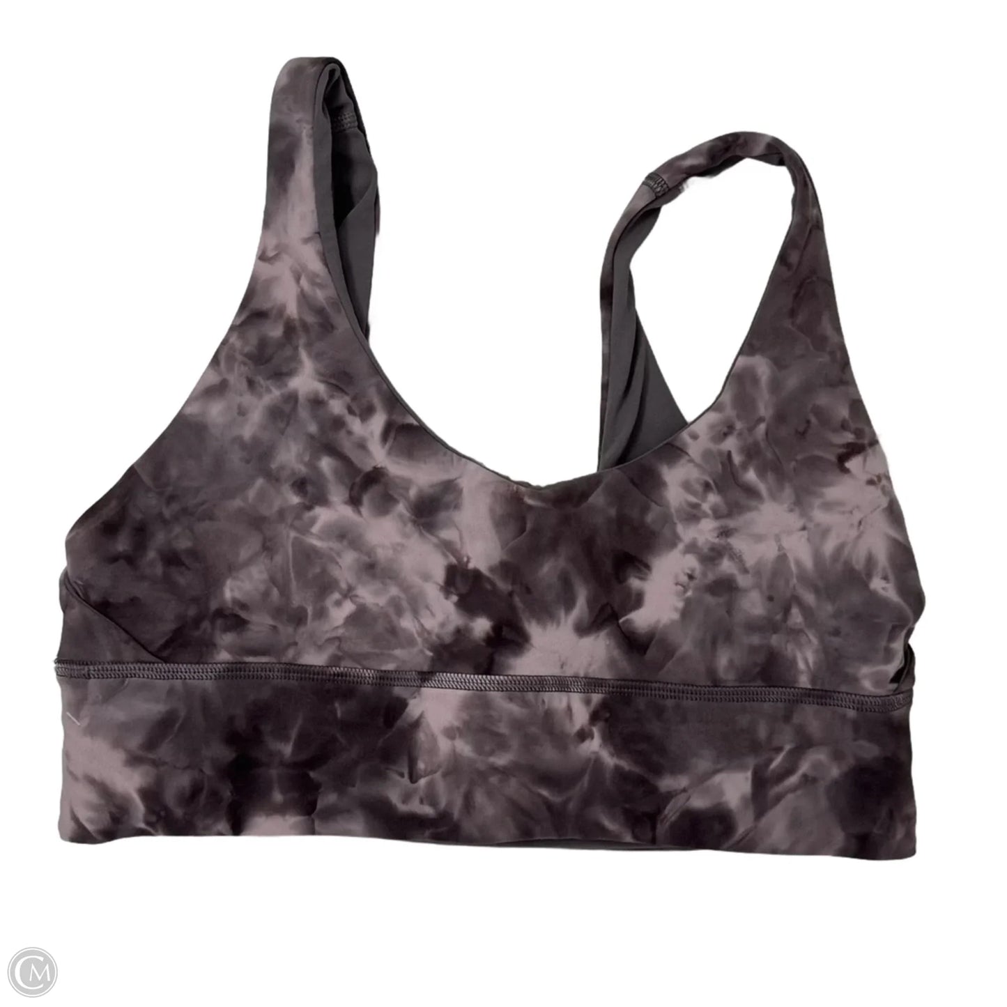 Reversible Athletic Bra By Lululemon In Grey & Pink, Size: 10