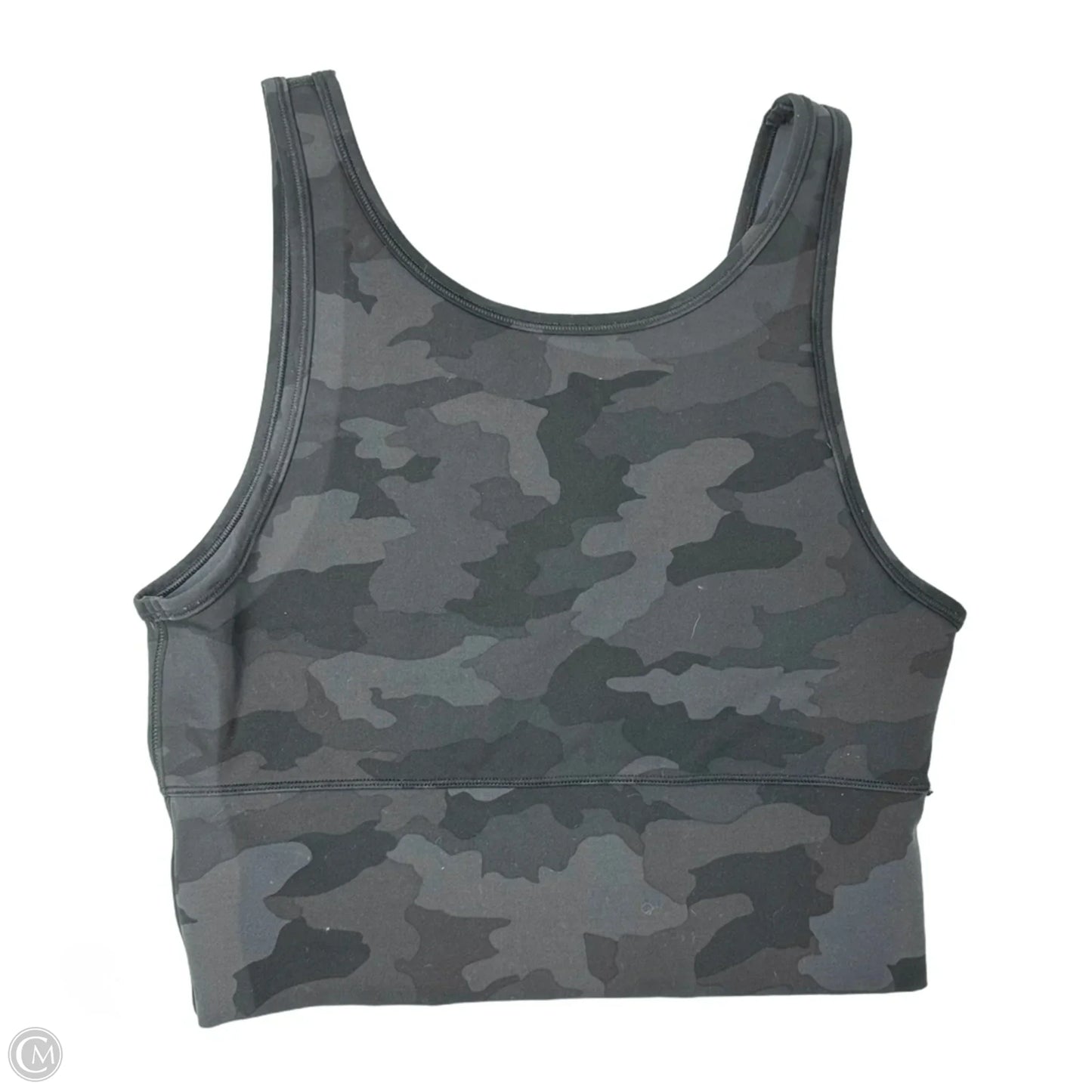Athletic Tank Top By Lululemon In Camouflage Print, Size: M