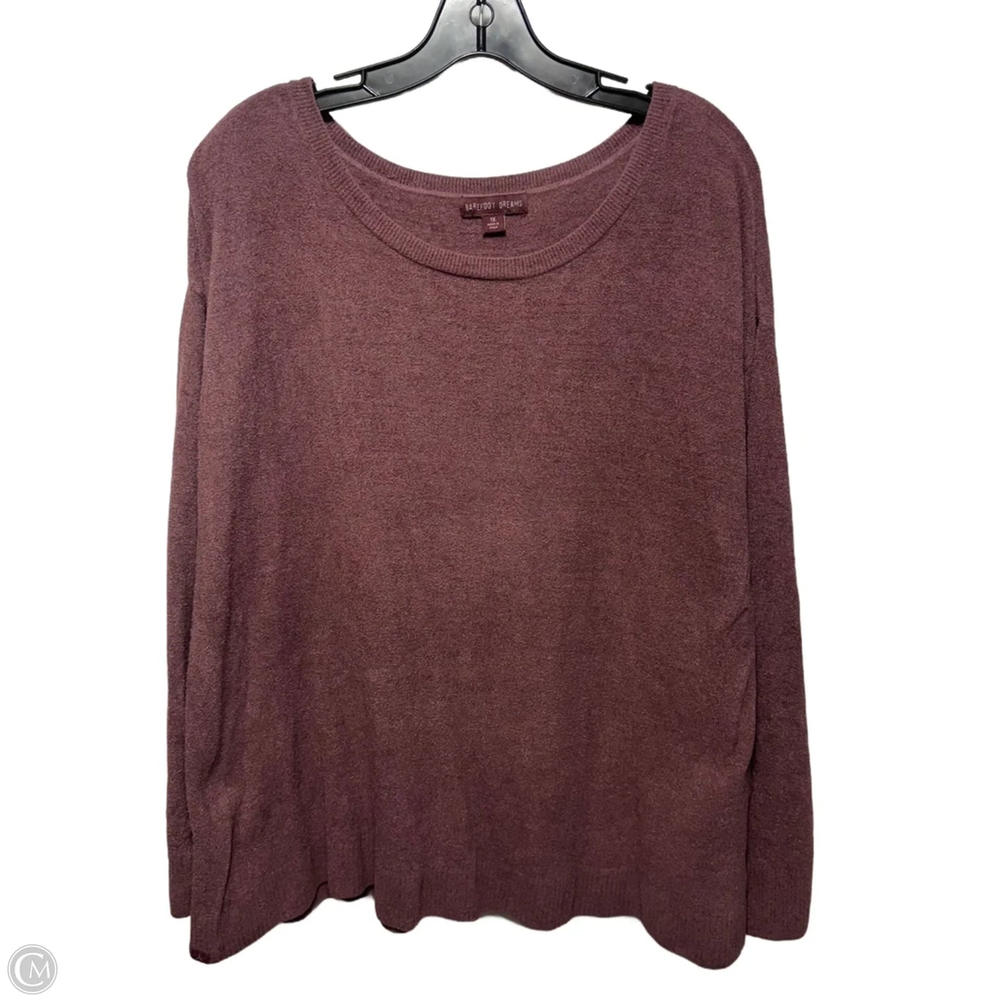 Sweater By Barefoot Dreams In Mauve, Size: 1x