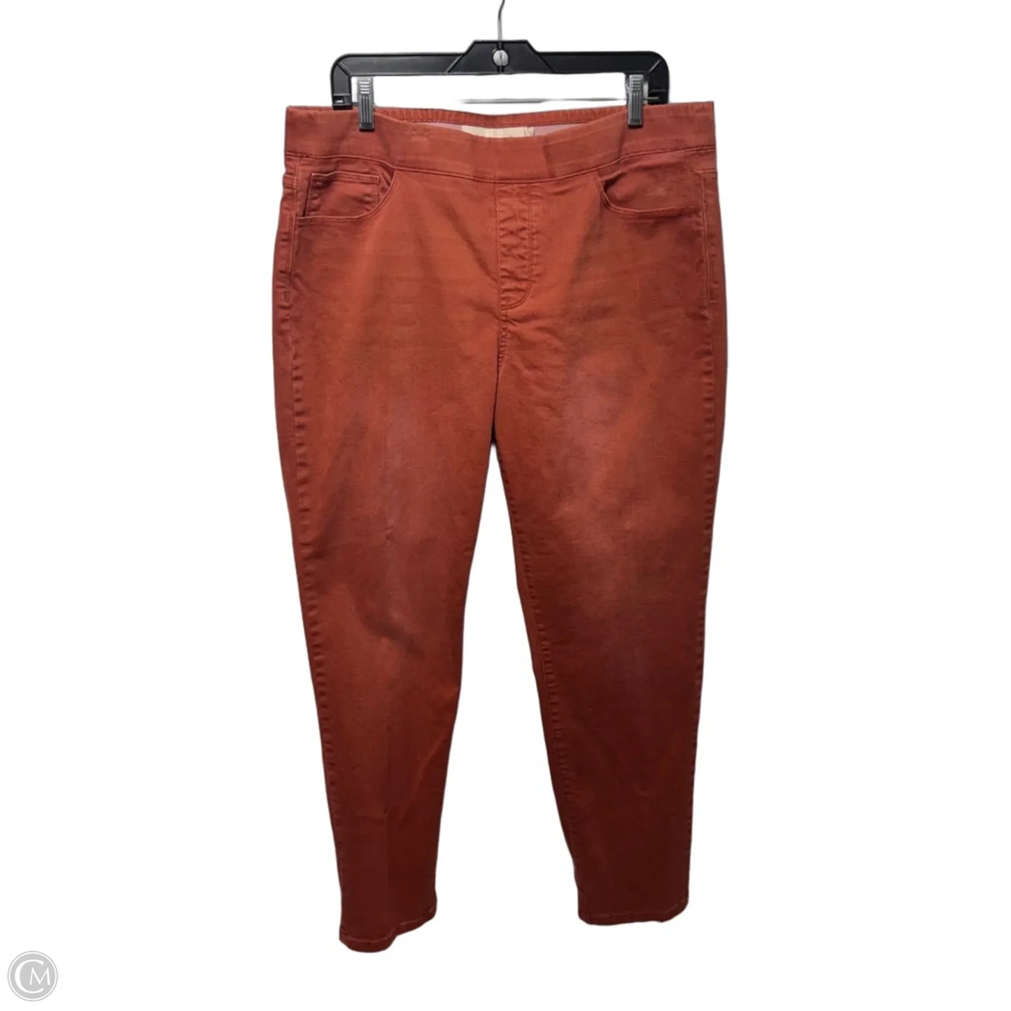 Jeans Boyfriend By Soft Surroundings In Orange, Size: L