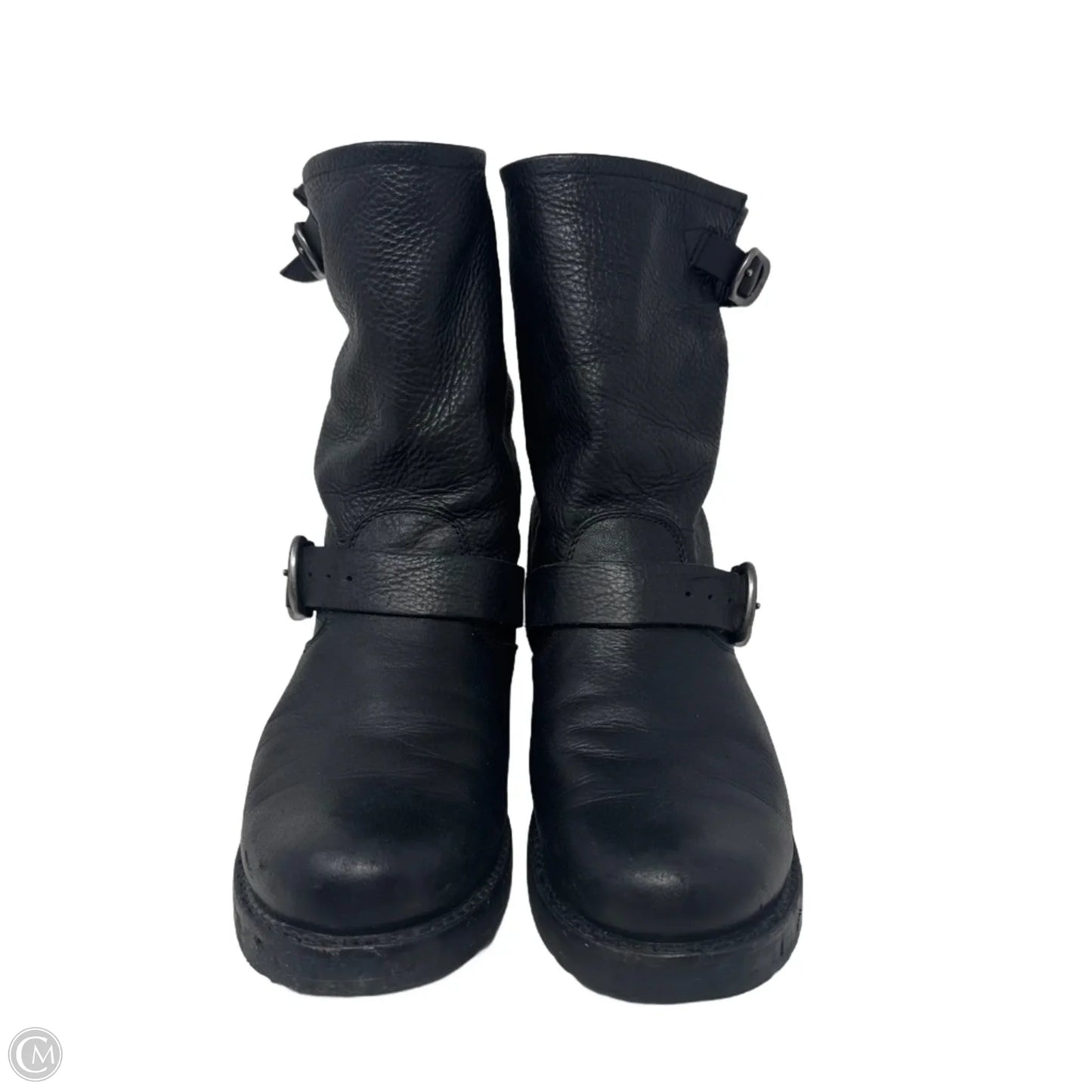 Veronica Boots Designer By Frye In Black, Size: 9