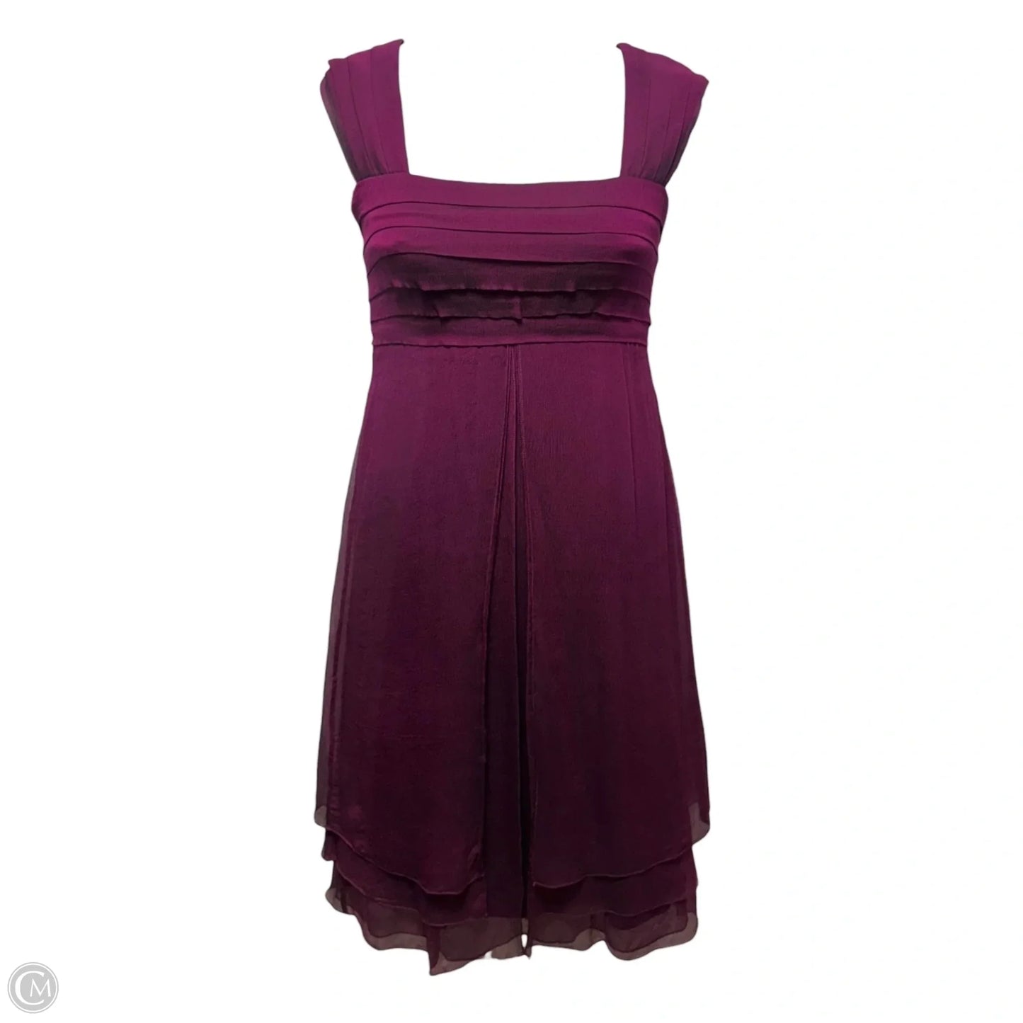 Dress Party Midi By Tadashi Collection In Purple, Size: 12