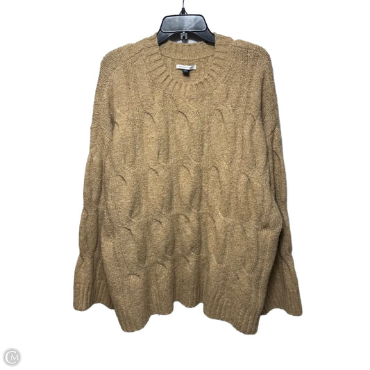 Sweater By American Eagle In Tan, Size: Xl