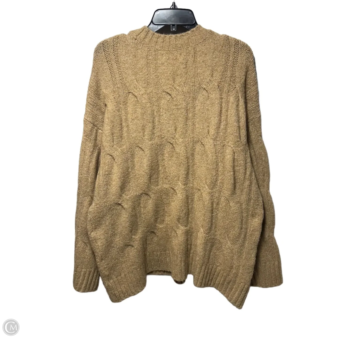 Sweater By American Eagle In Tan, Size: Xl
