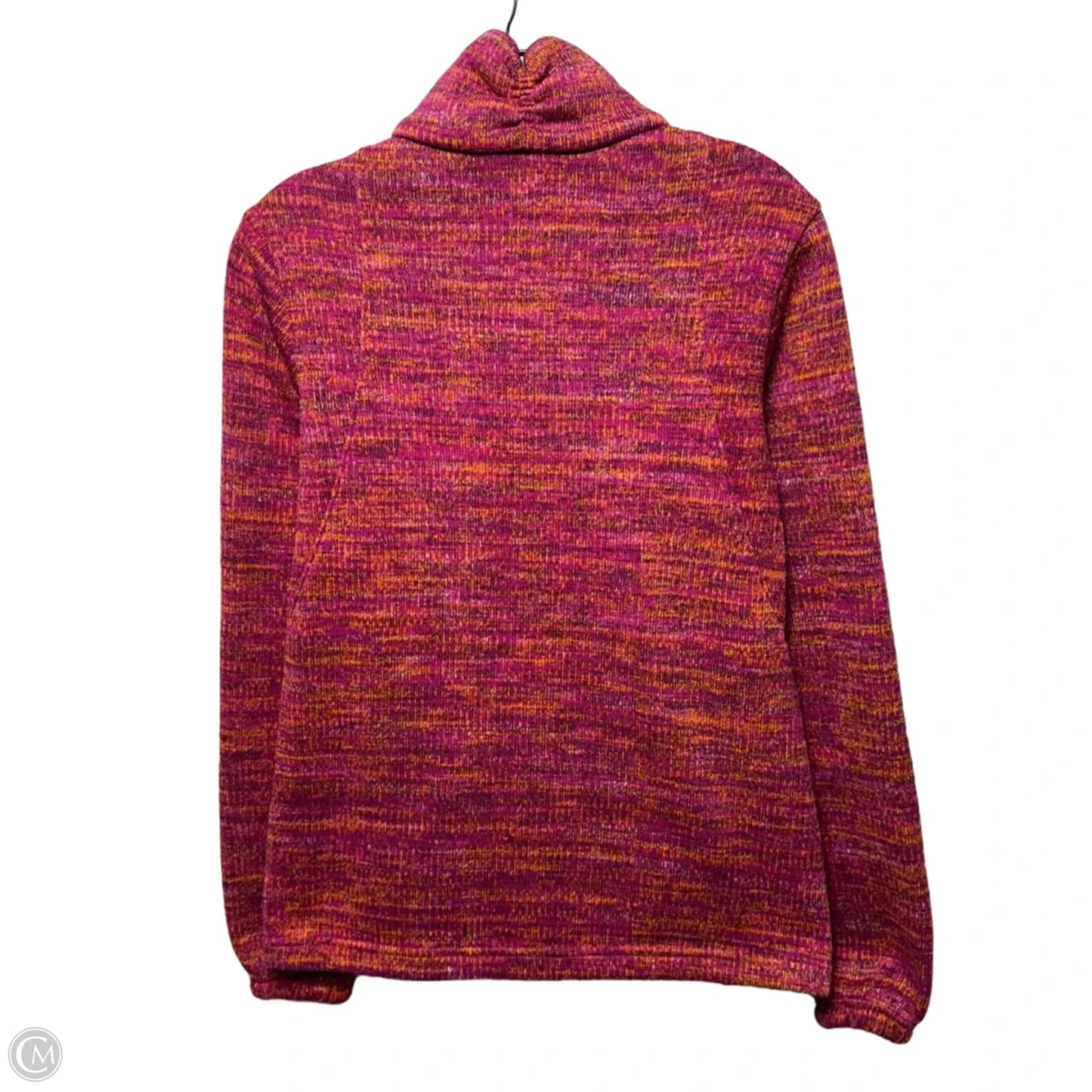 Athletic Fleece By Spyder In Orange & Pink, Size: M