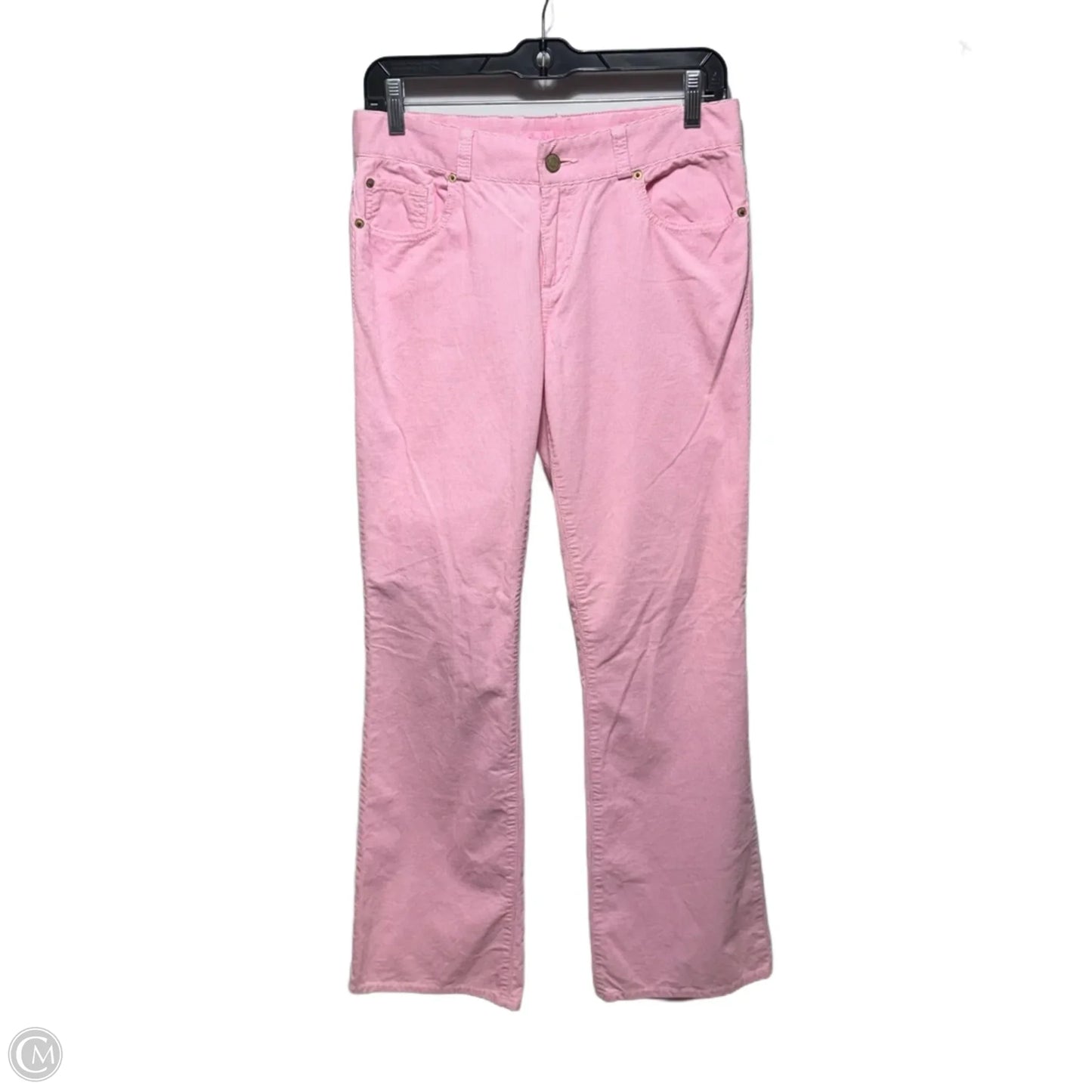 Main Line Fit Corduroy Pants Designer By Lilly Pulitzer In Pink, Size: 6