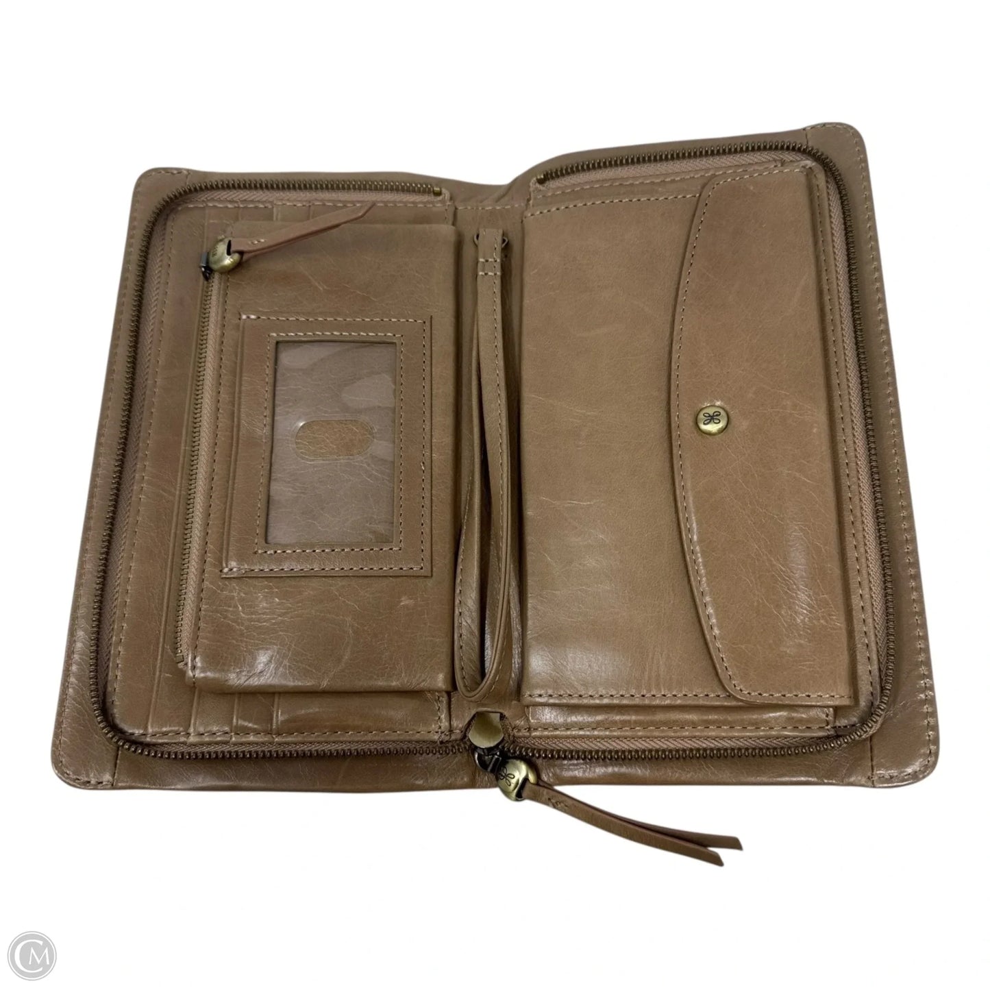 Evolve Wristlet Leather By Hobo Intl, Size: Large