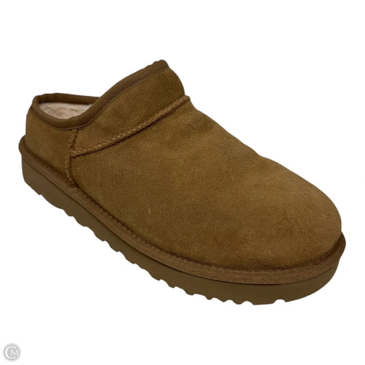 Slipper Shoes Designer By Ugg In Tan, Size: 9