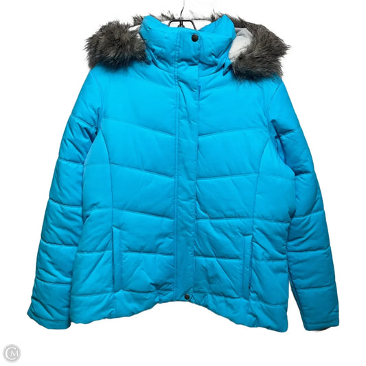 Simply Snowy Jacket Puffer & Quilted By Columbia In Blue, Size: Xl