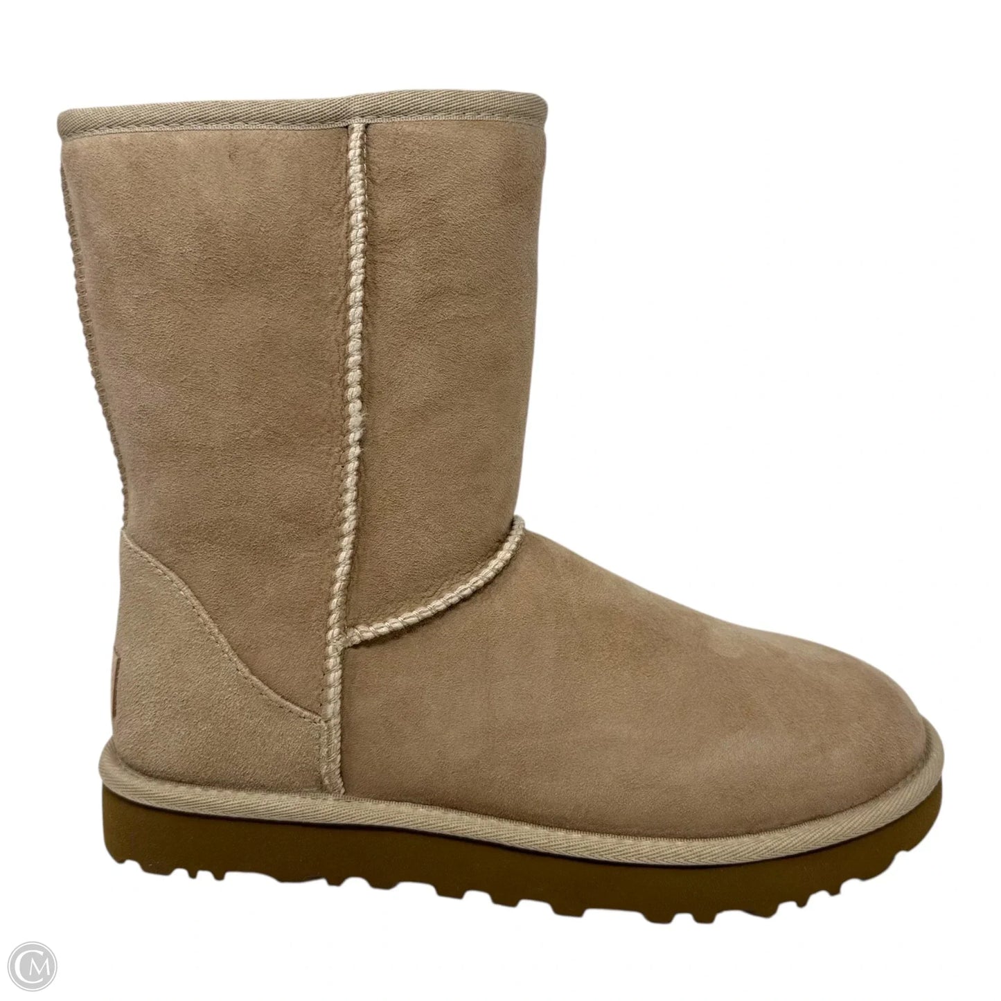 Classic Short II Boots Designer By Ugg In Tan, Size: 7