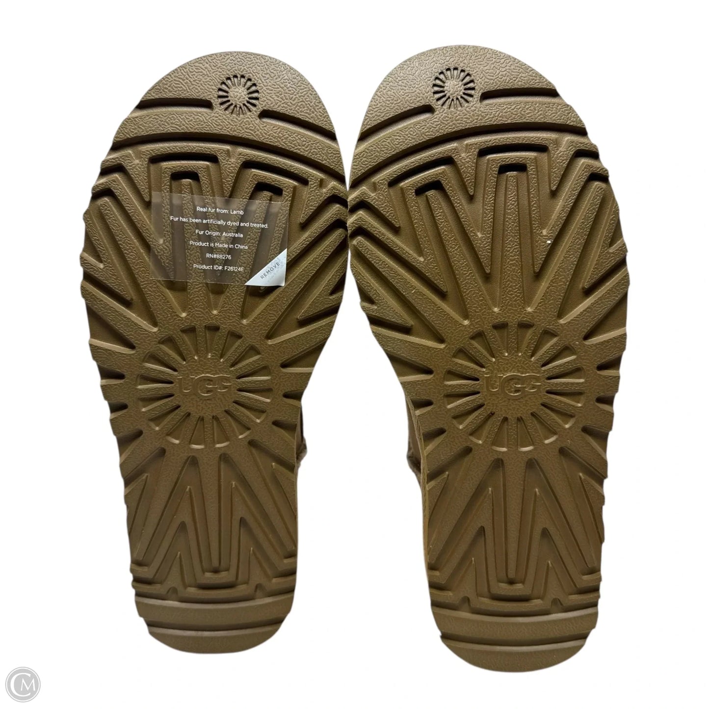 Classic Short II Boots Designer By Ugg In Tan, Size: 7