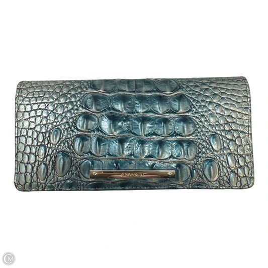 Ady Bifold Snap Wallet Designer By Brahmin In Ombré Melbourne, Size: Medium