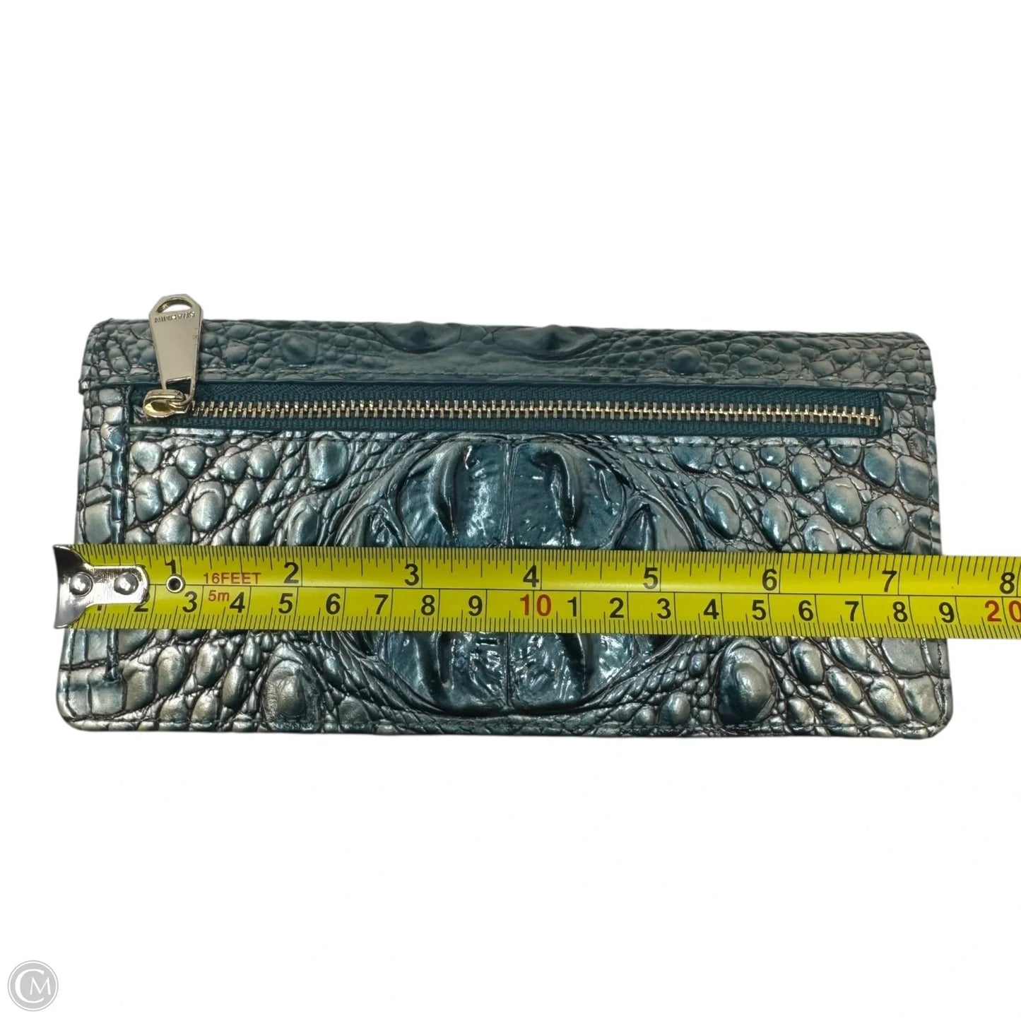Ady Bifold Snap Wallet Designer By Brahmin In Ombré Melbourne, Size: Medium