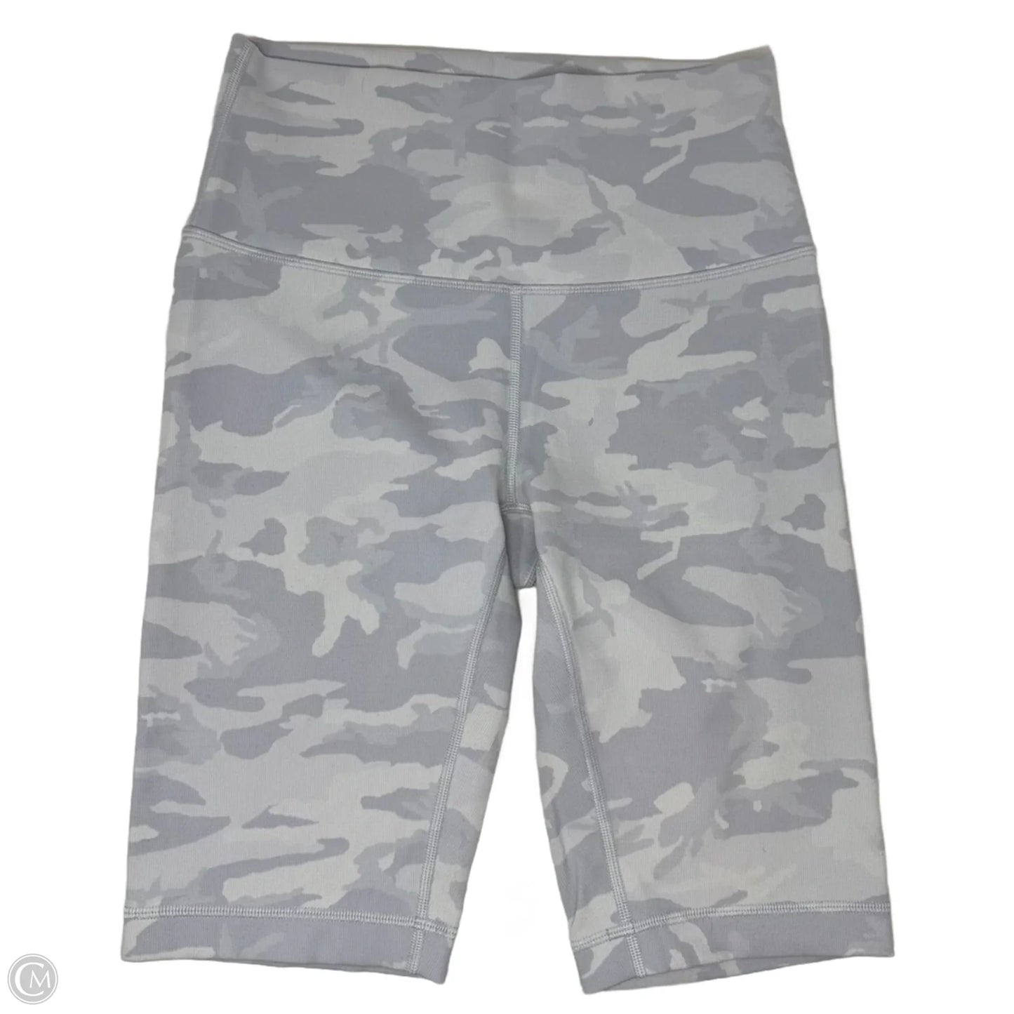 Athletic Shorts By Lululemon In Camouflage Print, Size: 6